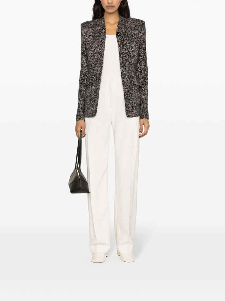 Neutral Gabrielle Tailored Trousers