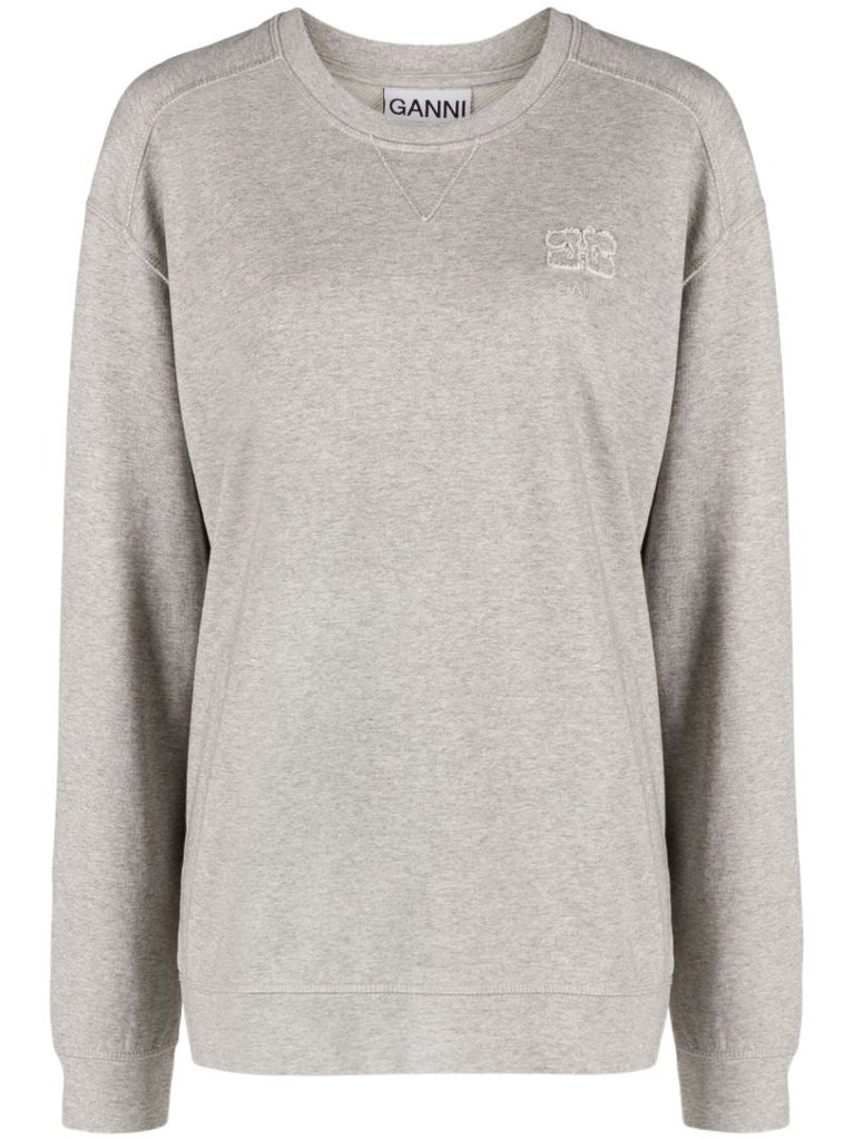 Grey Isoli Cotton Sweatshirt