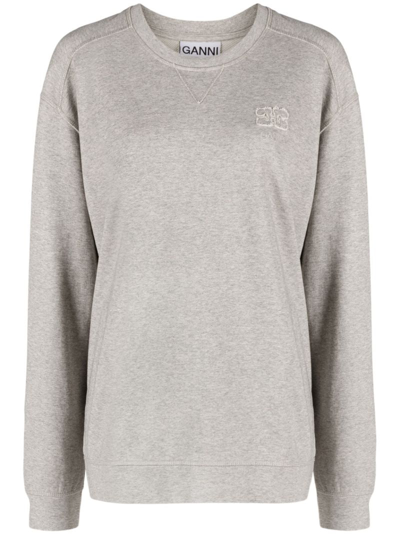 Grey Isoli Cotton Sweatshirt