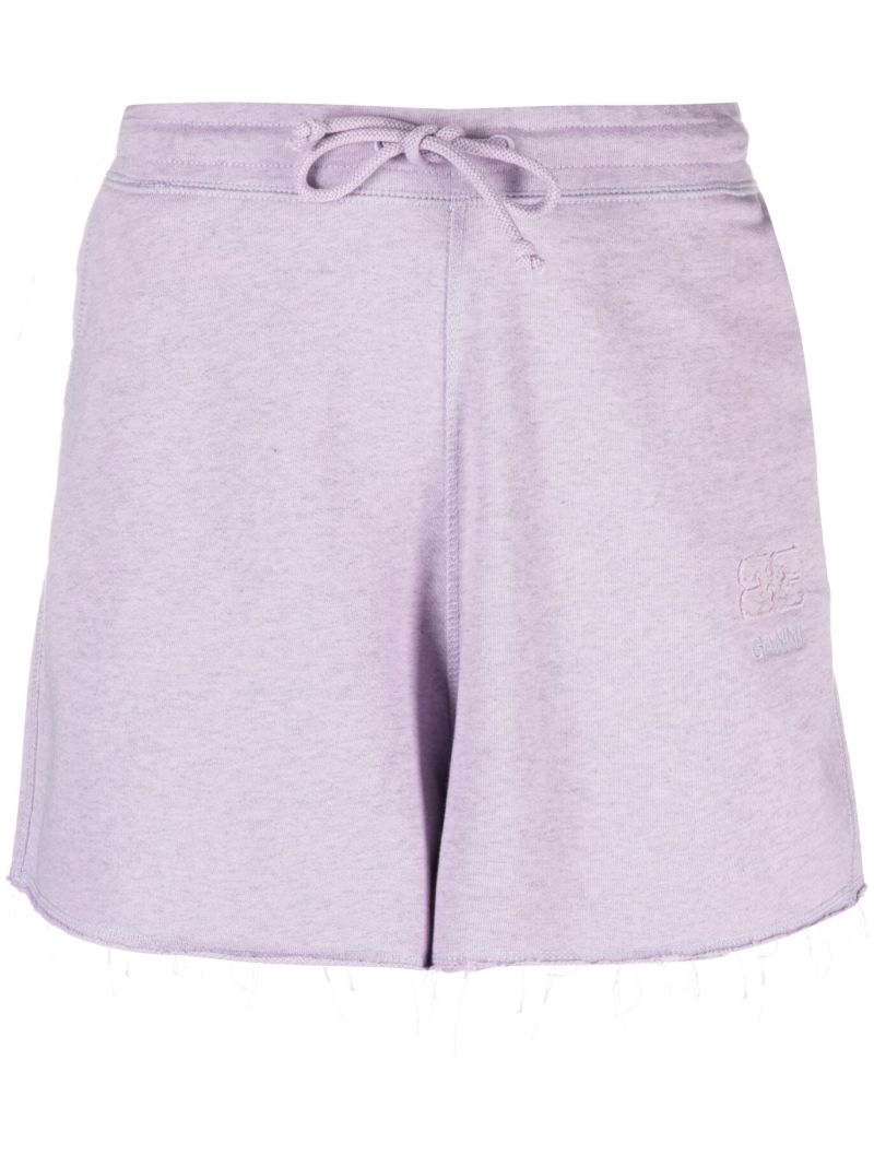Purple Isoli Organic Cotton Shorts