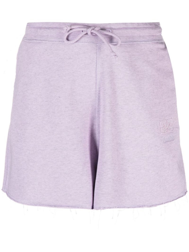 Purple Isoli Organic Cotton Shorts