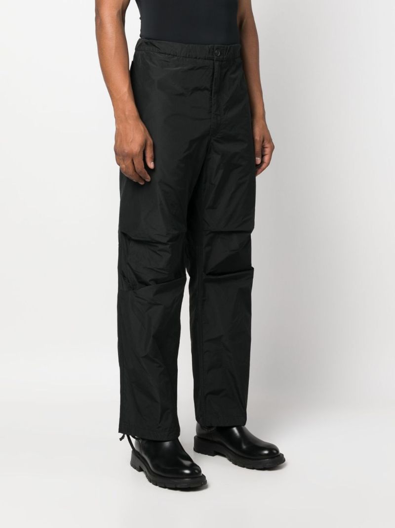 Black Straight-leg Trousers