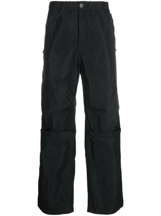 Black Straight-leg Trousers