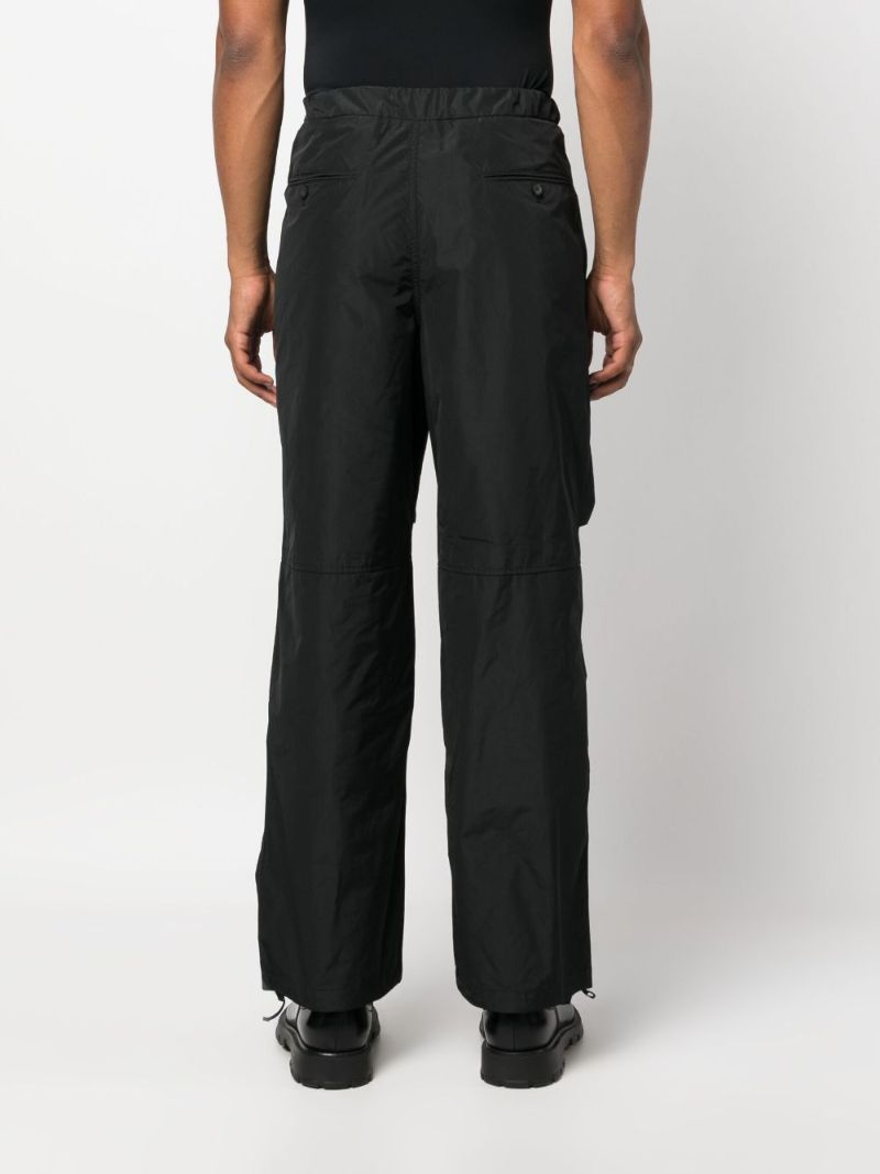 Black Straight-leg Trousers