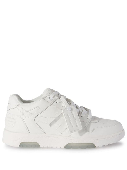 White Out of Office "ooo" Sneakers