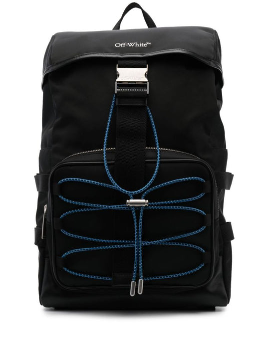 Black Courrie Drawstring Backpack