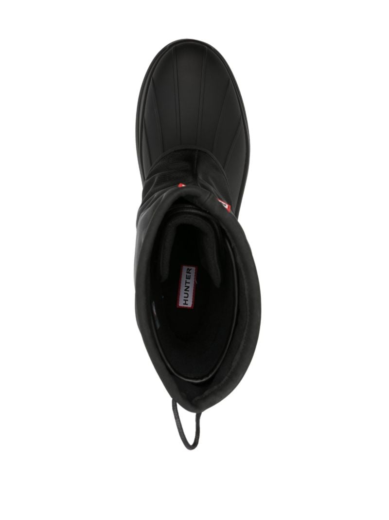 X Hunter Black Ankle Boots