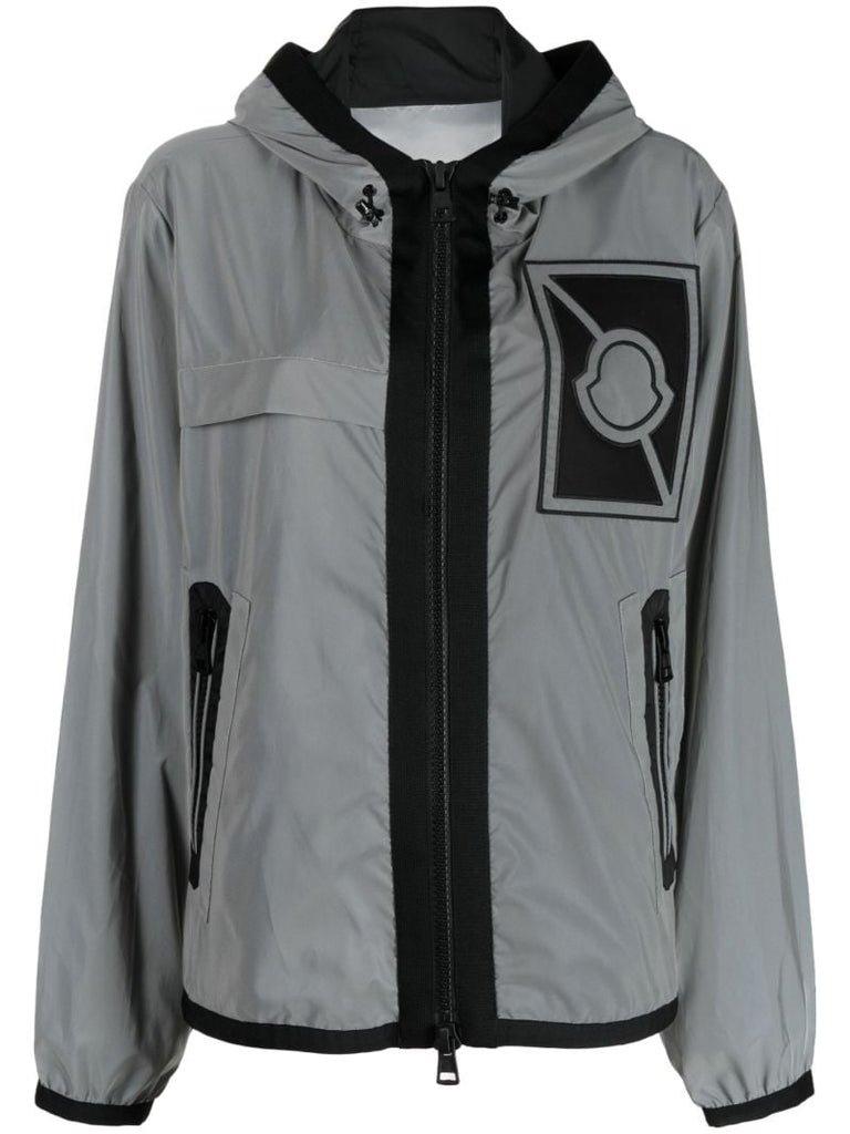 X Craig Green Grey Gauss Reflective Windbreaker