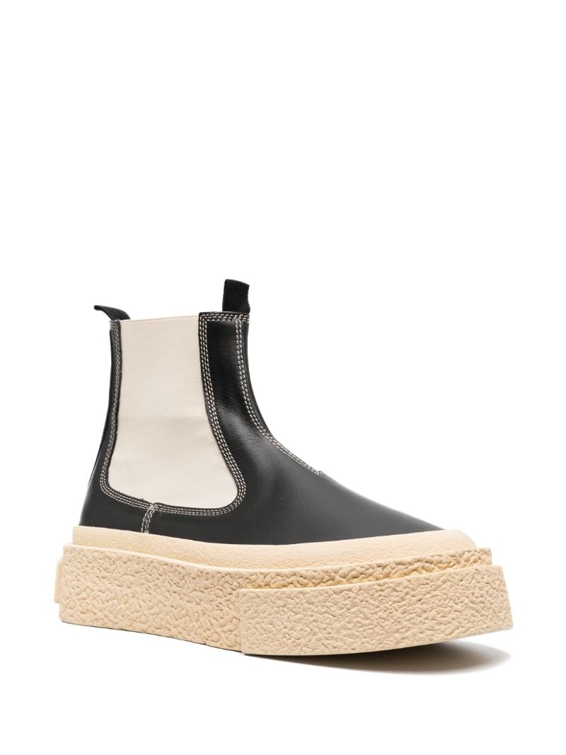 Black Leather Chelsea Boots