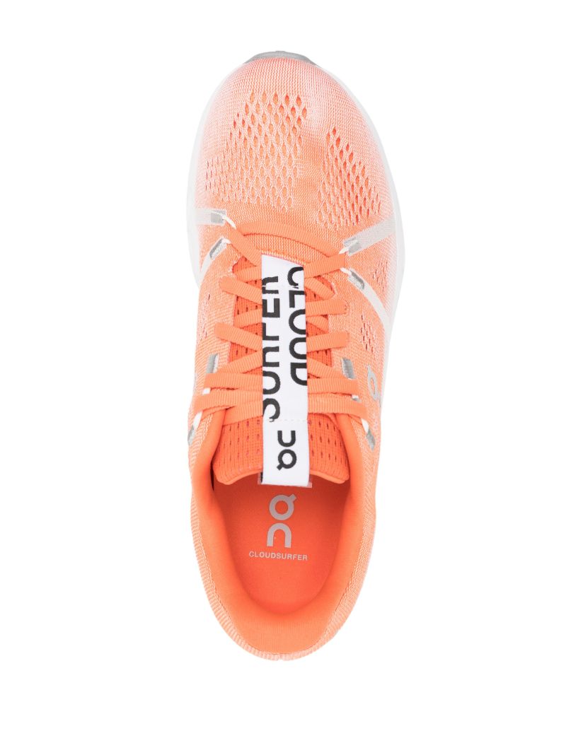 Orange Cloudsurfer Mesh Sneakers
