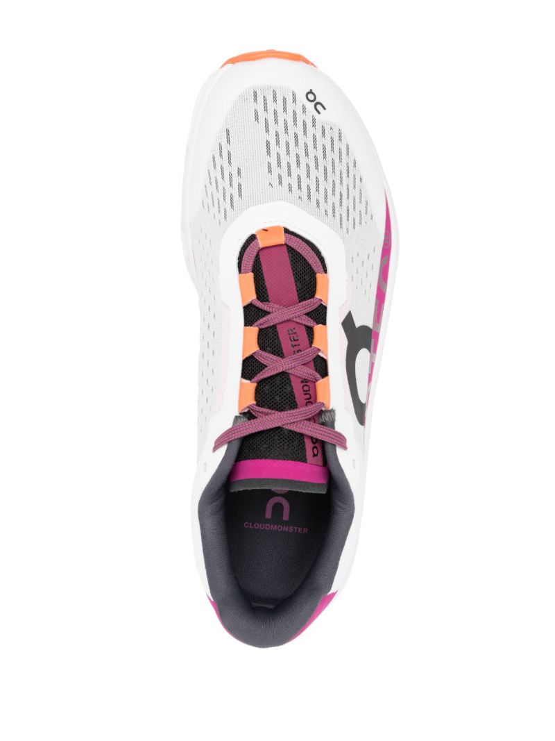 White Cloudmonster Low-top Sneakers