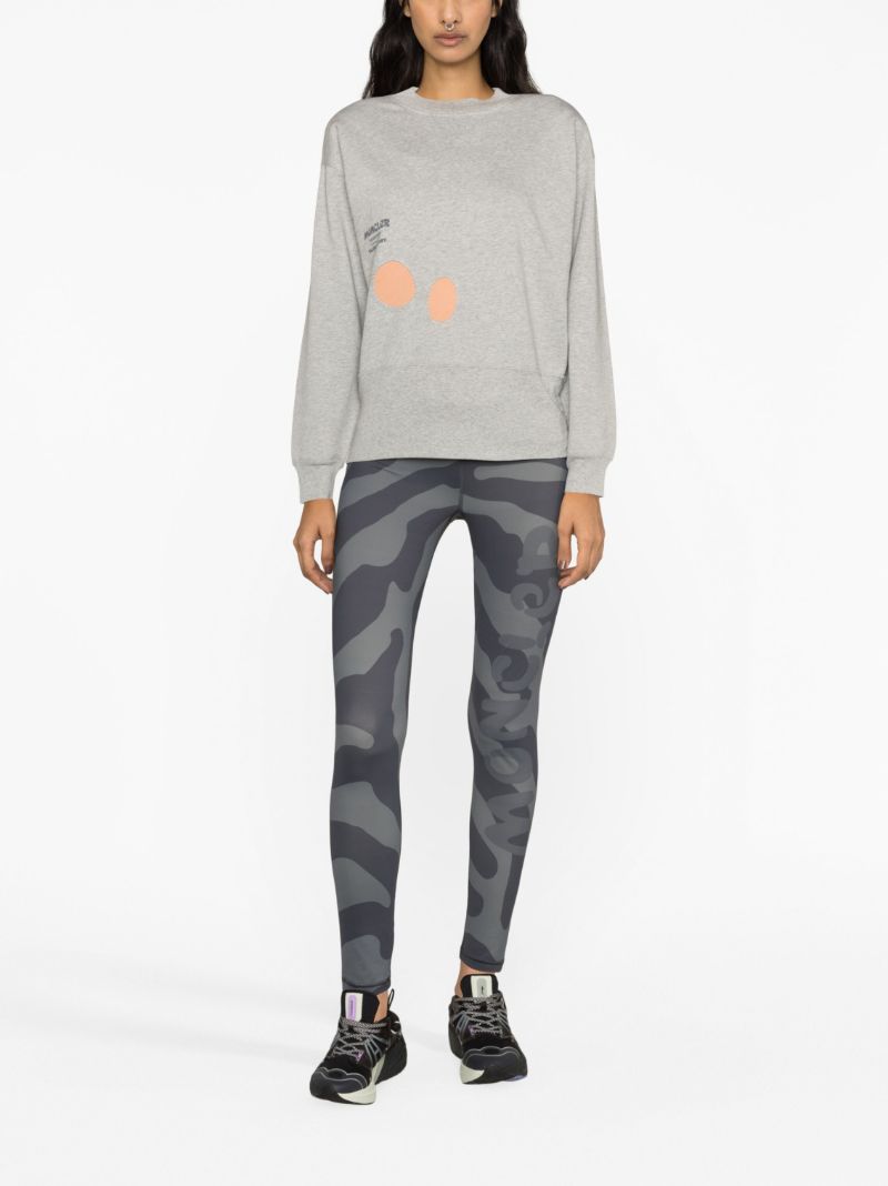 X Salehe Bembury Grey Logo-print Sweatshirt