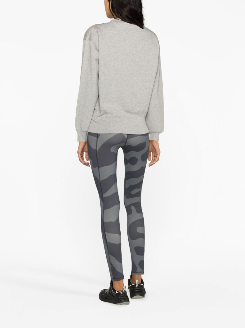 X Salehe Bembury Grey Logo-print Sweatshirt