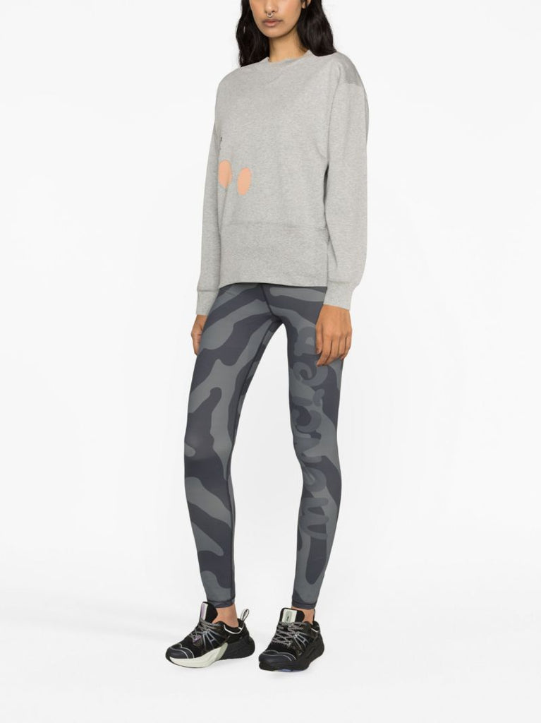 X Salehe Bembury Grey Logo-print Sweatshirt