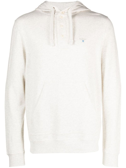 Neutral Heton Cotton Hoodie