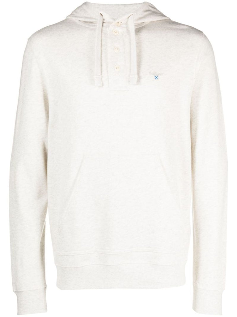 Neutral Heton Cotton Hoodie