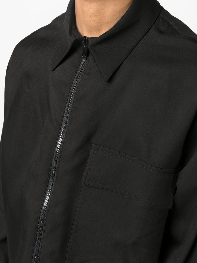 Black Batra Shirt Jacket