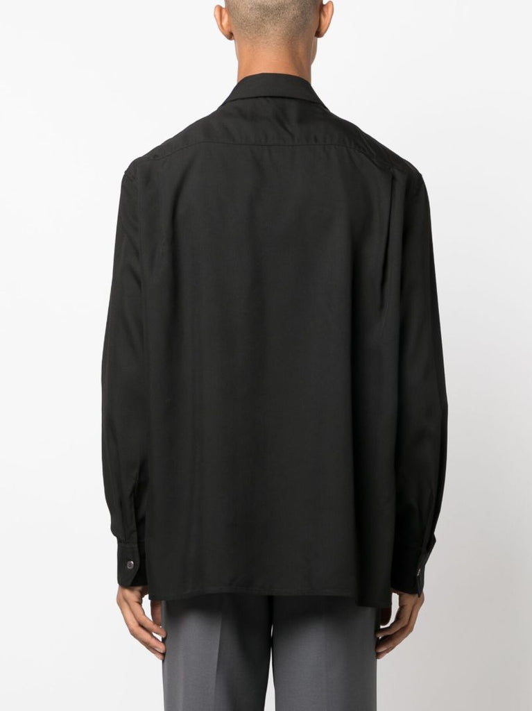 Black Batra Shirt Jacket
