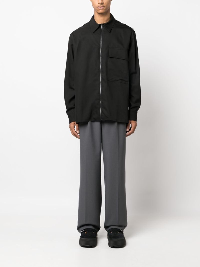 Black Batra Shirt Jacket