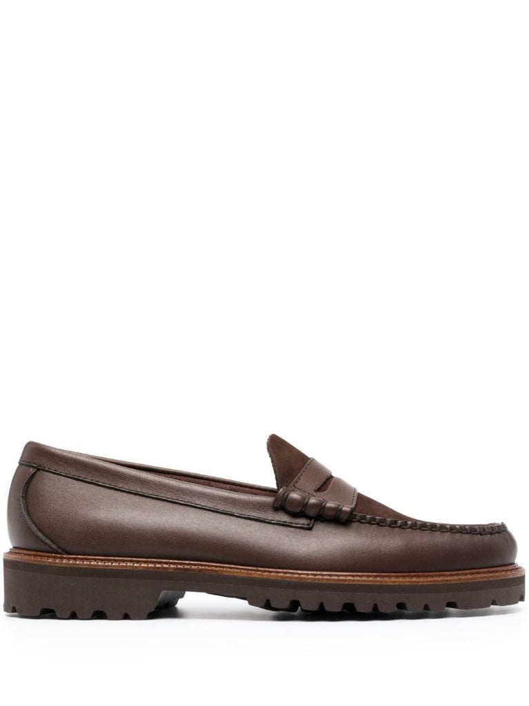 Brown Weejuns 90 Leather Loafers