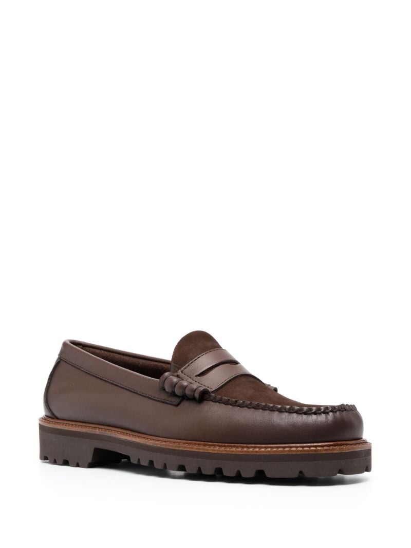 Brown Weejuns 90 Leather Loafers