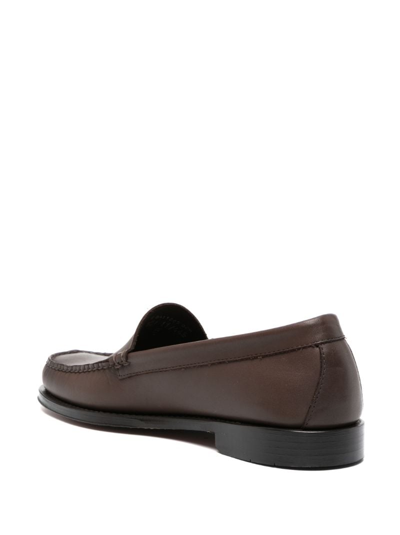 Brown Weejuns Venetian Leather Loafers