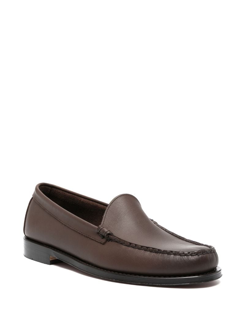 Brown Weejuns Venetian Leather Loafers