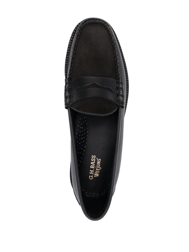 Black Weejuns 90 Leather Loafers