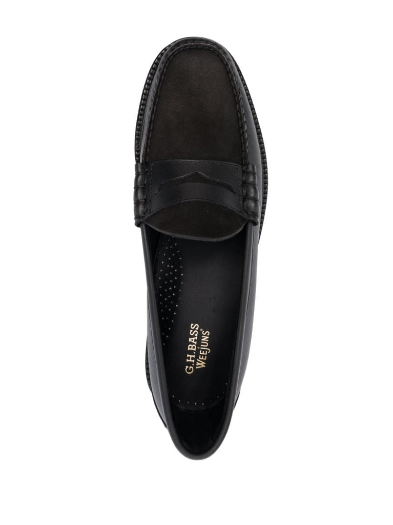 Black Weejuns 90 Leather Loafers