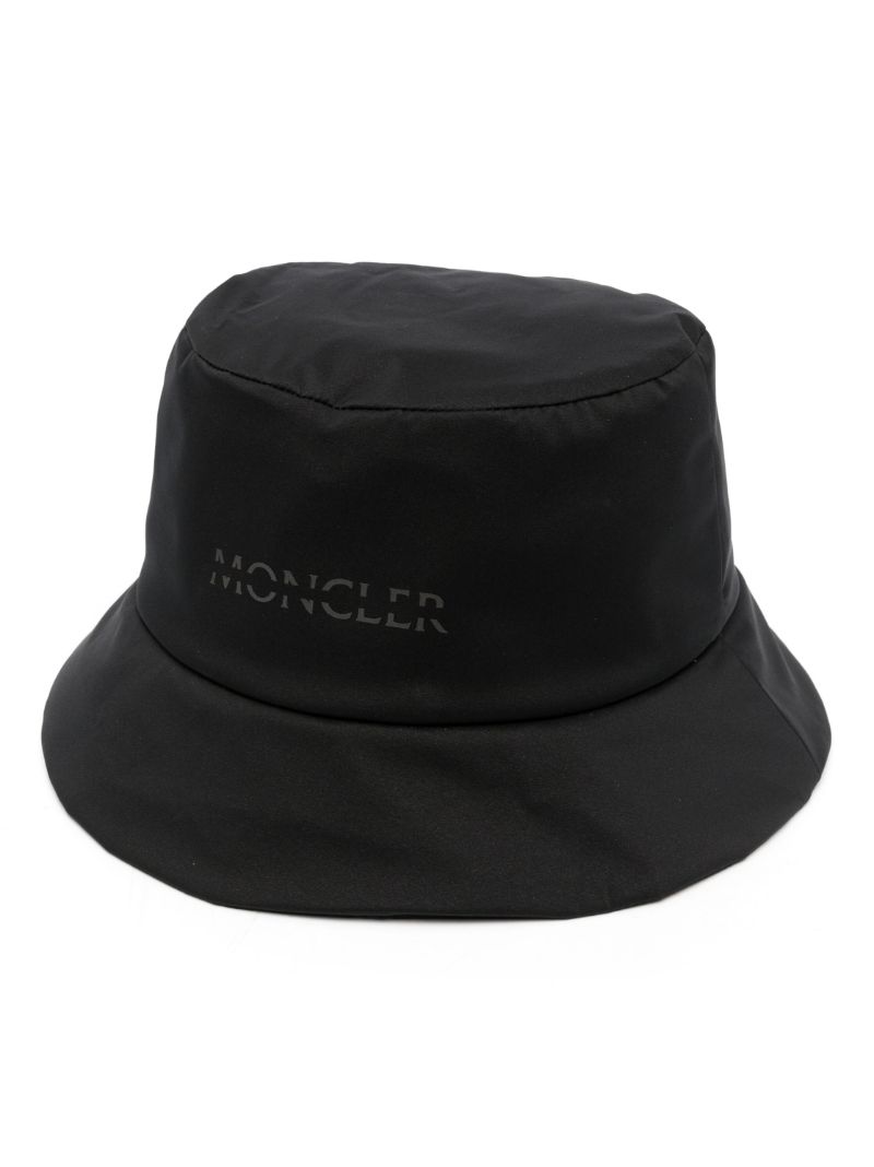 Black Logo Bucket Hat
