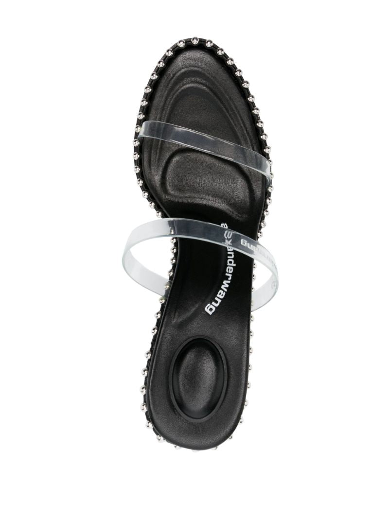 Clear Nova 85 Ball Chain Sandals