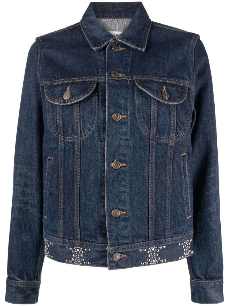 Blue Triomphe Denim Jacket
