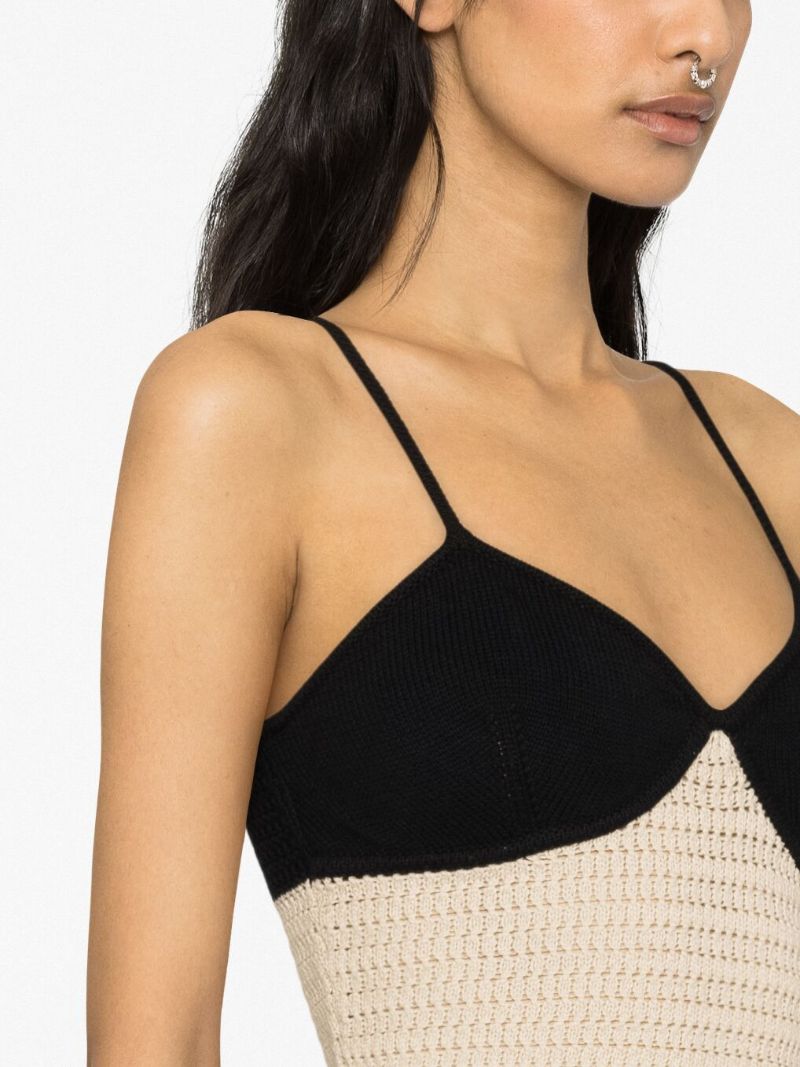 Neutral Lee Organic Cotton Knitted Top