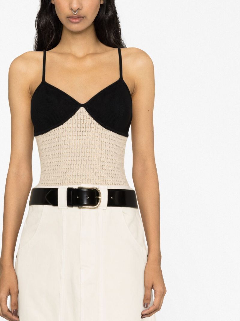 Neutral Lee Organic Cotton Knitted Top