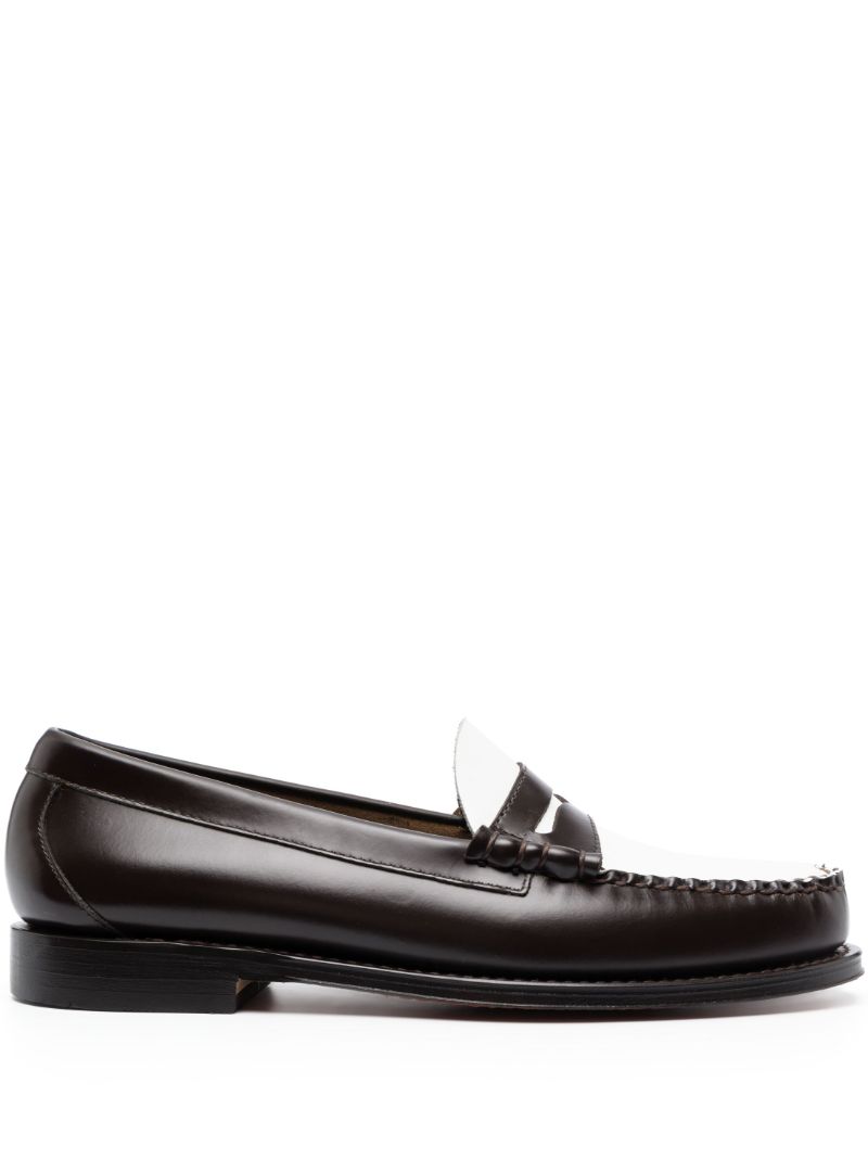 Brown Larson Leather Loafers