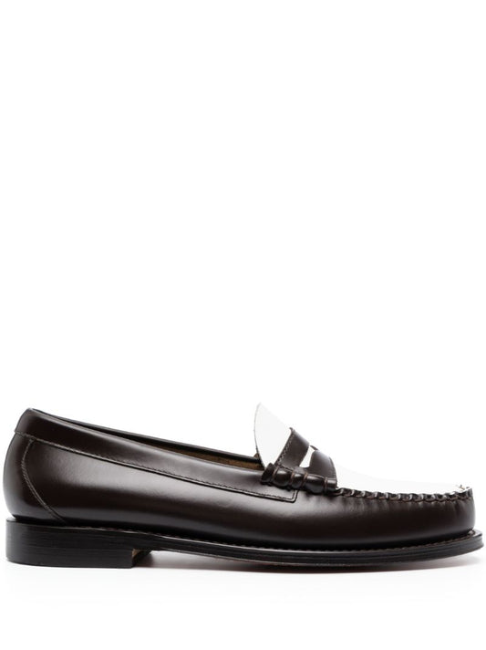 Brown Larson Leather Loafers