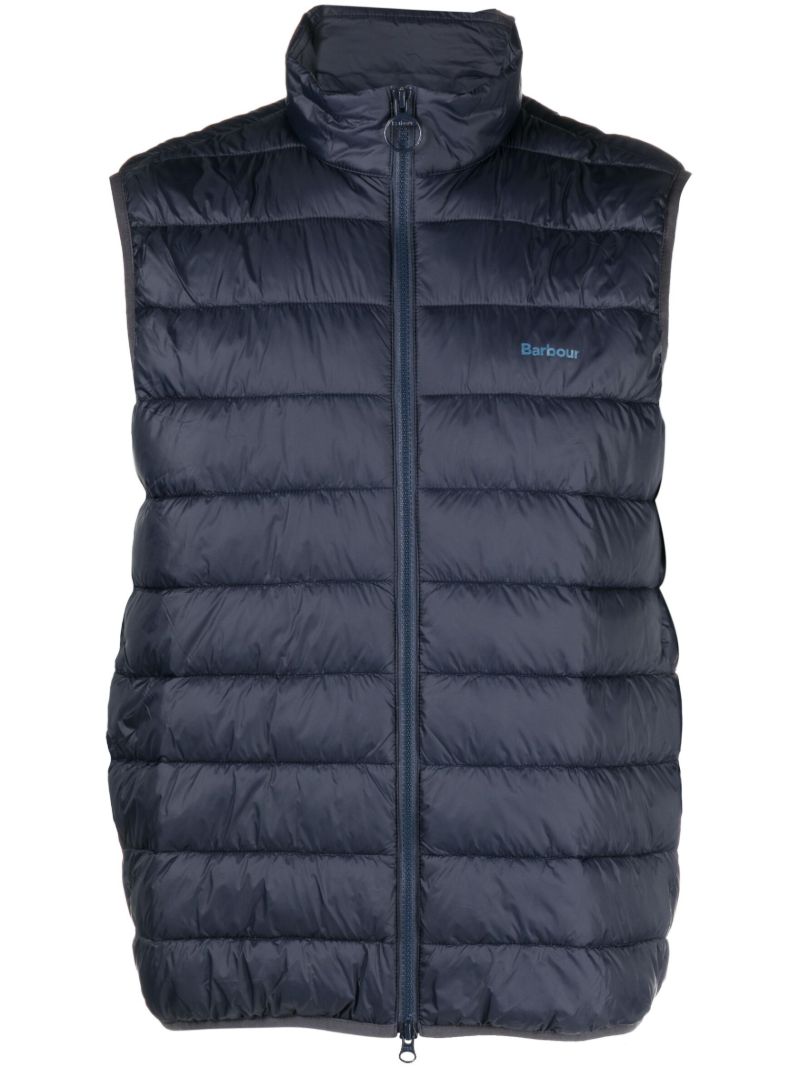 Blue Bretby Padded Gilet
