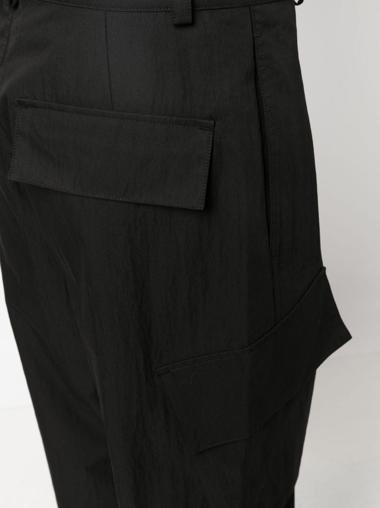 Black Cargo Trousers