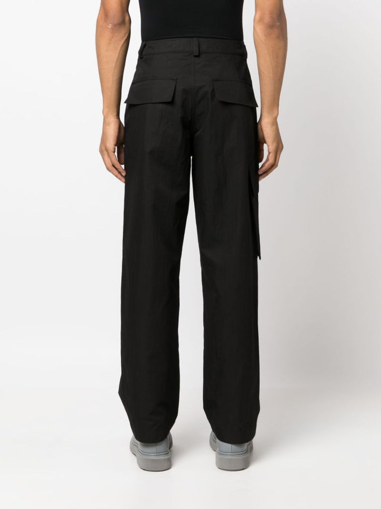 Black Cargo Trousers