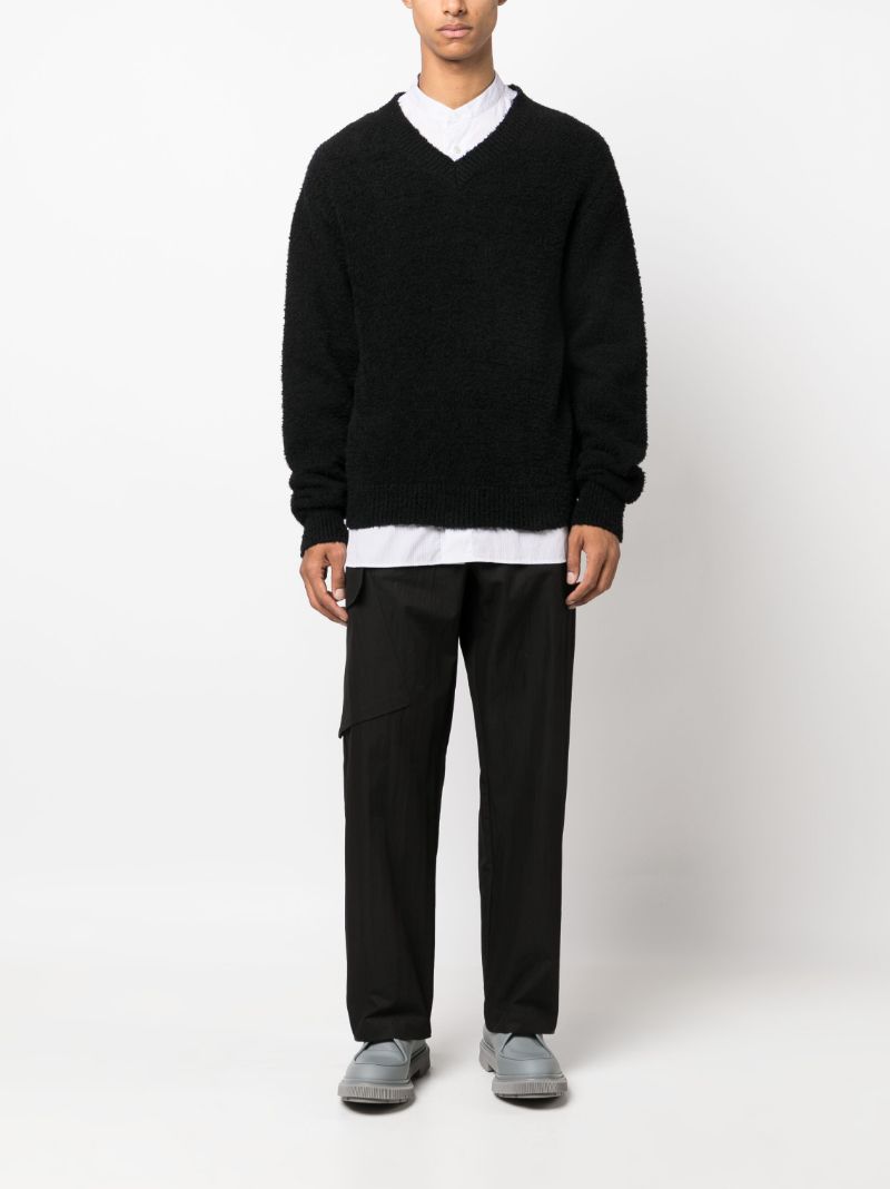 Black Cargo Trousers