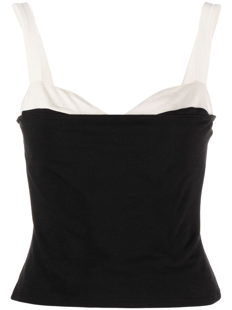 Black Harlan Organic Cotton Top