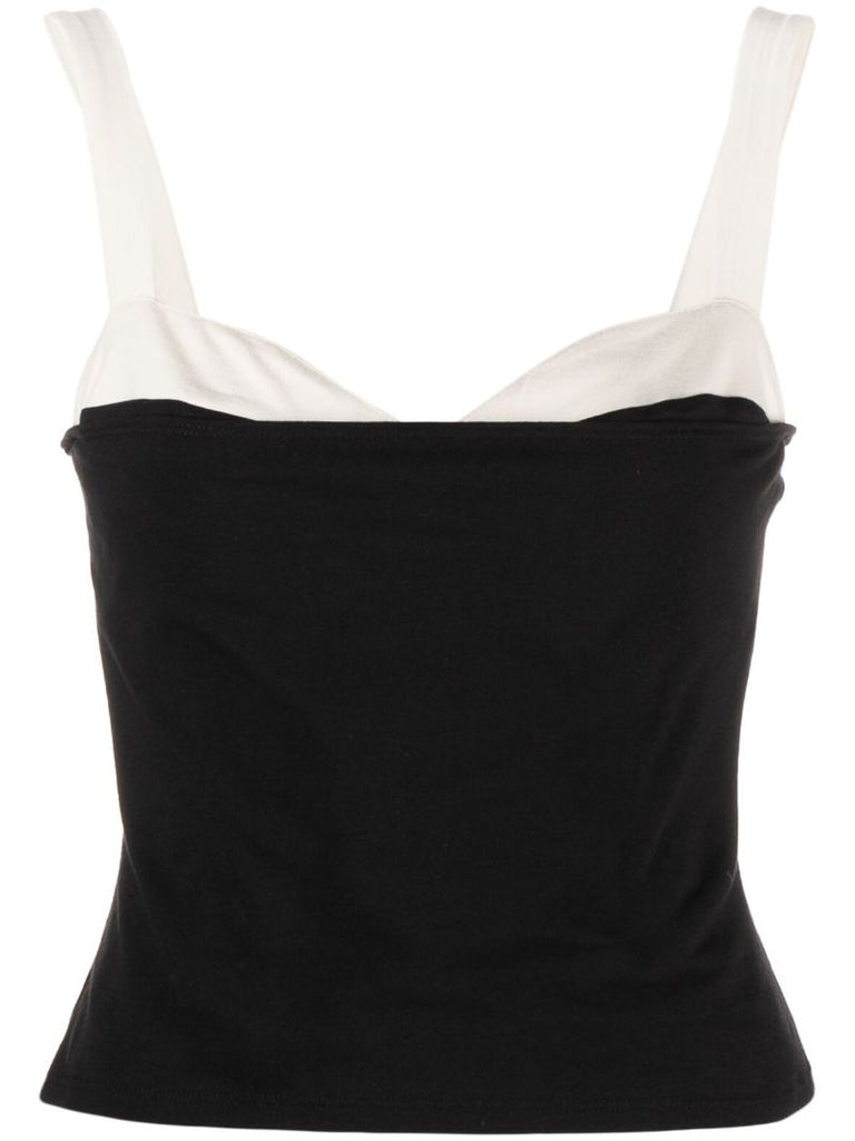 Black Harlan Organic Cotton Top