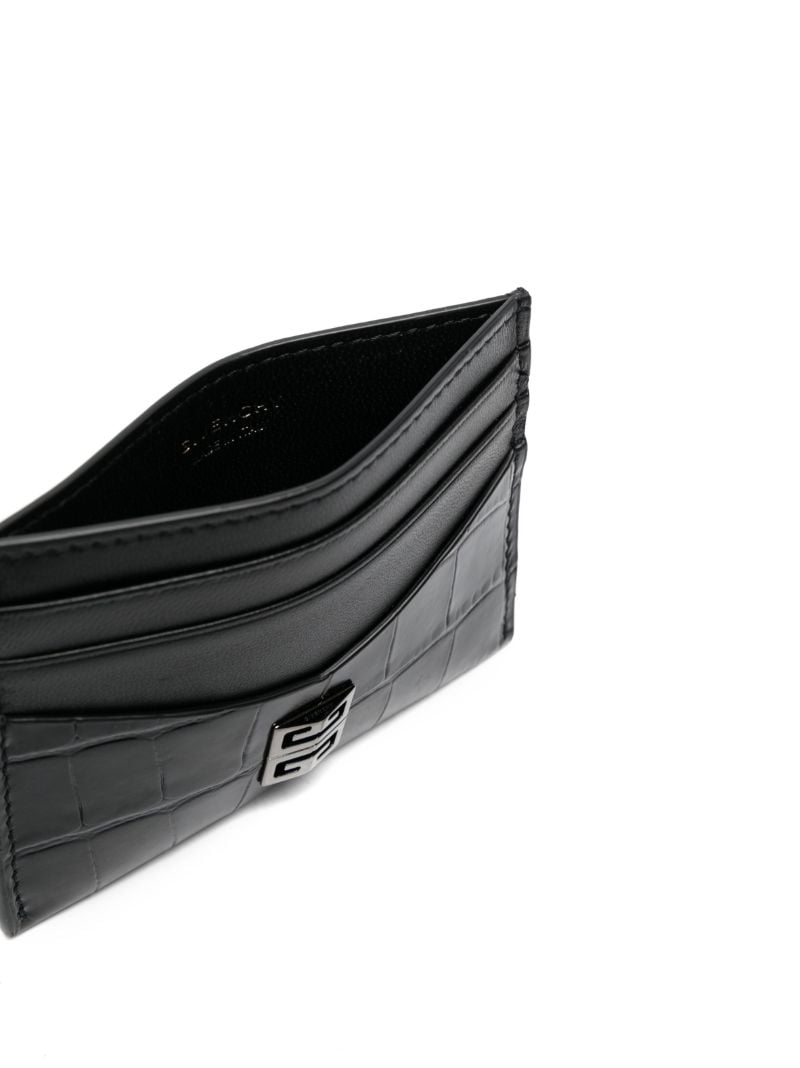Black 4g Leather Cardholder