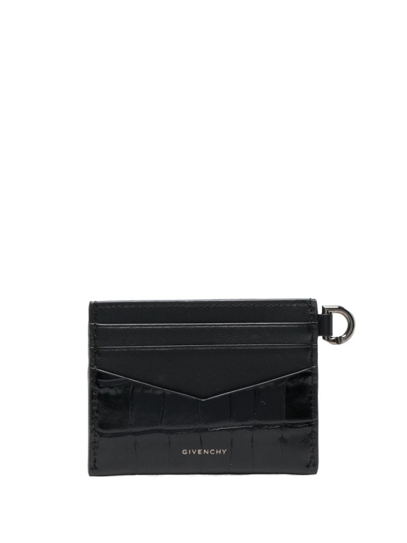 Black 4g Leather Cardholder