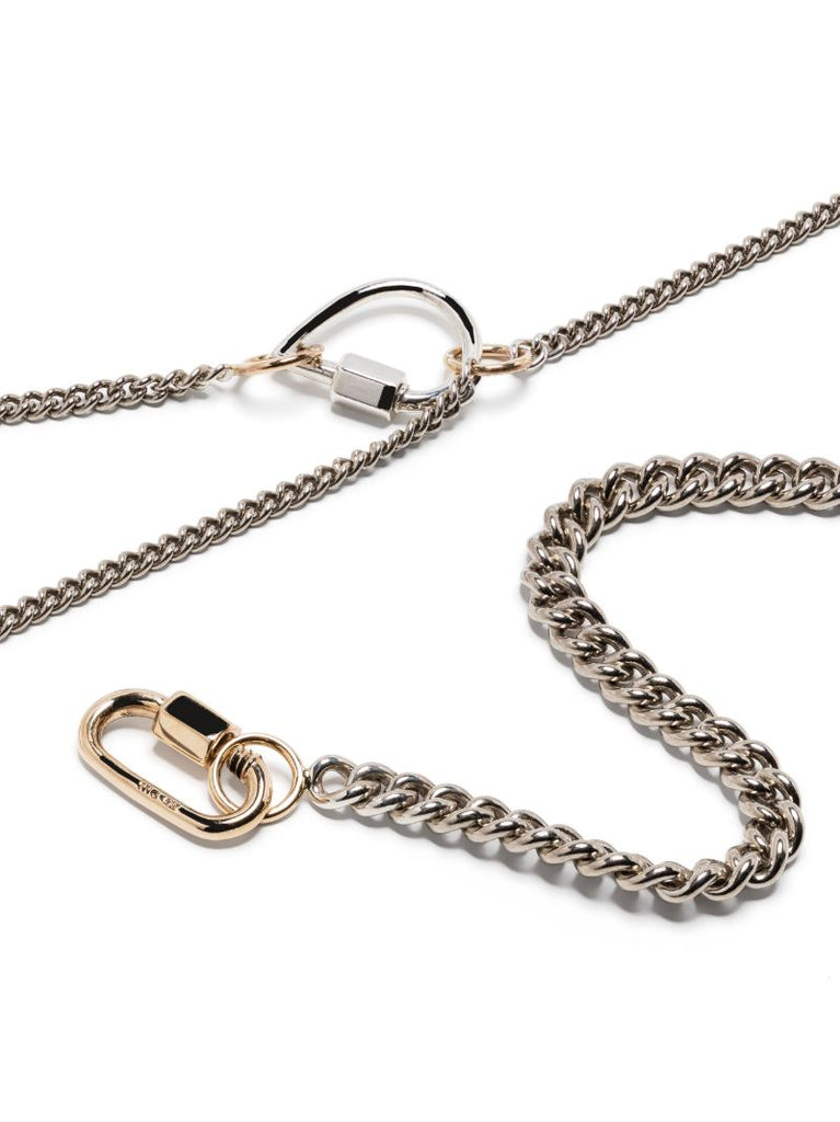 Silver-tone Necklace and Bracelet Set