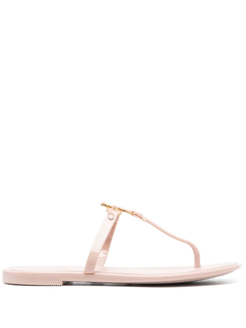 Pink Roxane Jelly Double T Flip-flops