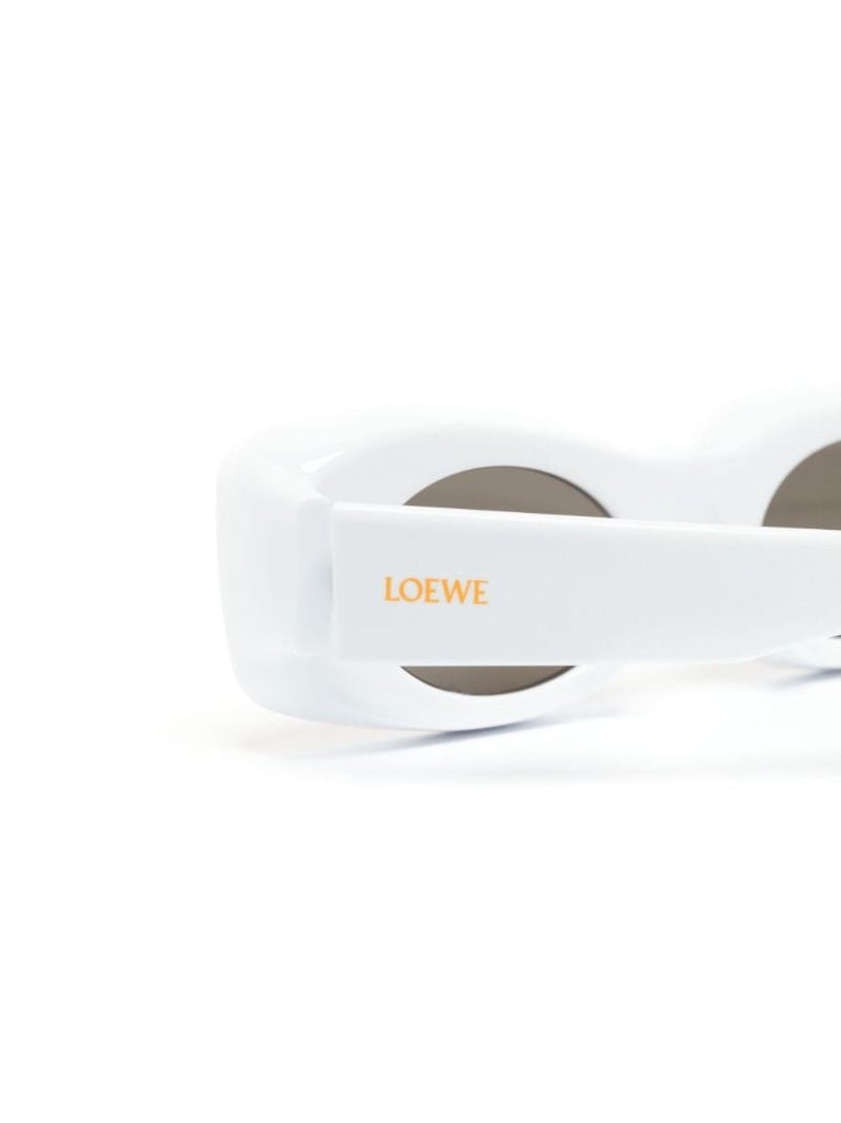X Paula's Ibiza Yellow Rectangle-frame Sunglasses