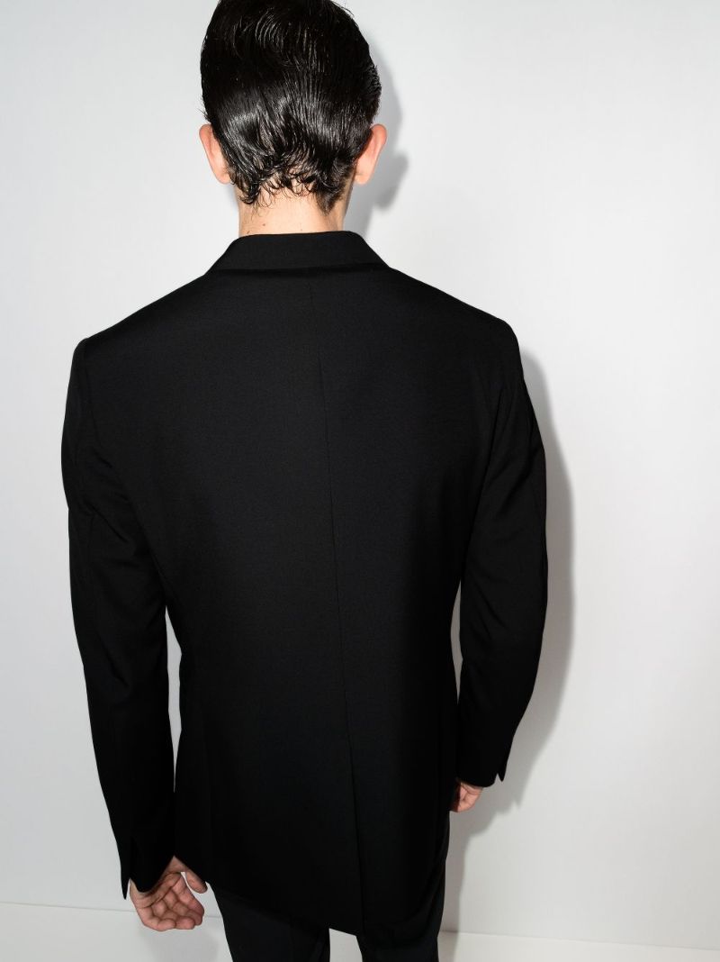 Padlock Detail Wool Blazer