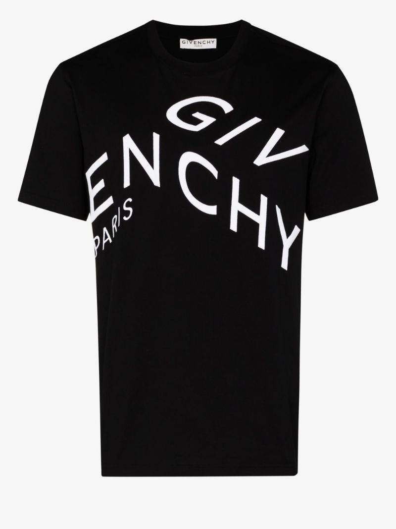 Refracted Logo Cotton T-shirt