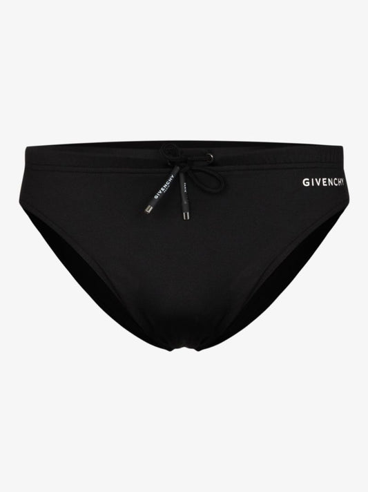 Logo Print Swim Trunks